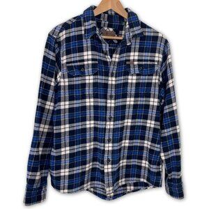 Orvis Heavyweight Flannel Shirt Mens Medium